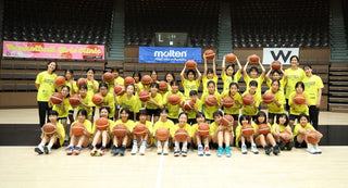 モルテン、『Basketball Girls Clinic ～未来へつなぐパス～』でドリームボールリレーを実施