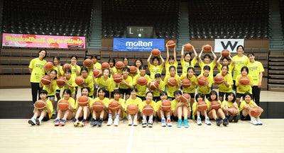 モルテン、『Basketball Girls Clinic ～未来へつなぐパス～』でドリームボールリレーを実施
