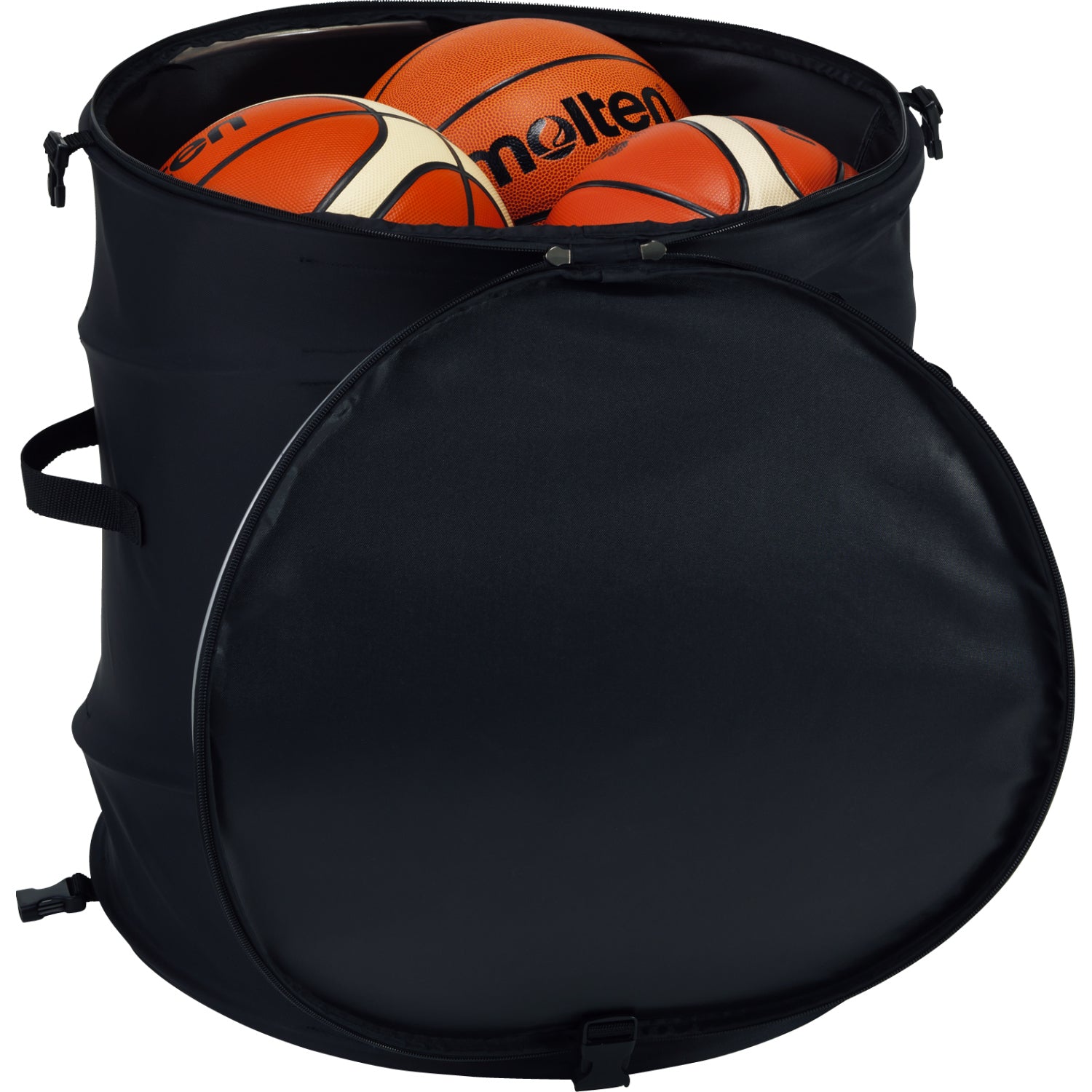 【新品】〔モルテン Molten〕 ホップアップケース/ボールカゴ 〔直径48×高さ52cm〕 折りたたみ式 ナイロン製 KT0050 〔スポーツ用品 ホップアップケース | モルテン プロダクト インフォメーション